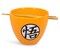 Dragon Ball Z 4-Star Ball Ceramic Noodle Bowl & Chopsticks Set | 16 Ounce Dish
